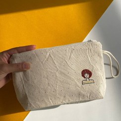 تصویر کیف آرایش مو طرح فرفری 