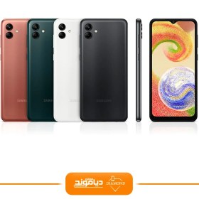 تصویر گوشی موبایل سامسونگ مدل Galaxy A04 دو سیم کارت ظرفیت 64 گیگابایت و رم 4 گیگابایت - هند 