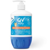 تصویر کرم مرطوب کننده و آبرسان پوست کودک پمپی کیووی 