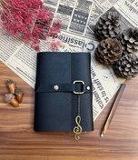 تصویر دفتر دستساز چرم کایرا ۱۰۰ برگ 