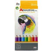 تصویر مدادرنگی آدمیرال جعبه مقوایی Admiral pencils color