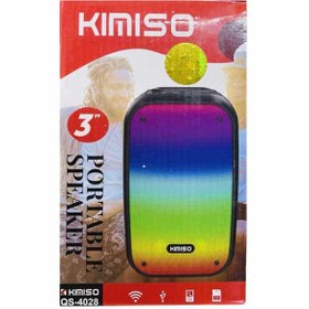 تصویر اسپیکر شارژی kimiso مدل QS-4028 BLUETOOTH SPEAKER KIMISO QS_4028