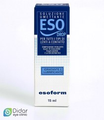 تصویر قطره مرطوب کننده لنز ایزودراپ ( ESO DROP ) 