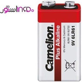 تصویر باتری 9 ولت کتابی کملیون مدل Plus Alkaline بسته 1 عددی ا Camelion Plus Alkaline 9V - 6LR61 Camelion Plus Alkaline 9V - 6LR61