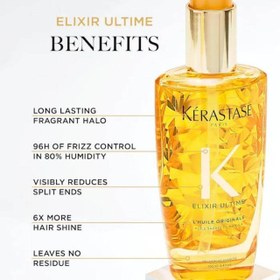 تصویر سرم مو کراستاس مدل الکسیر Kerastase Elixir Ultime Original Oil 