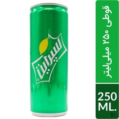 تصویر بسته 24 عددی نوشابه اسپرایت فلزی باریک (اسلیک) 250 میلی‌لیتر (قیمت هر عدد 65,000 ت) 