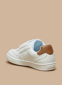 تصویر کفش کژوال بافت‌دار پسرانه با بند چسبی برند lee cooper Boys' Textured Casual Sneakers With Hook And Loop Closure