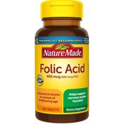 تصویر فولیک اسید نیچرمید 400 میکروگرم 250 عدد Nature Made Folic Acid