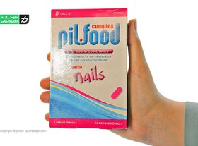 تصویر پیلفود نیل قرص 30 عددی سراپامیس Pilfood Nails 30 Tablets Serra Pamies