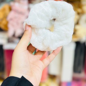 تصویر کش مو خزی - سفید 