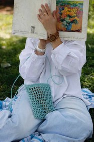 تصویر رافیا آبی 