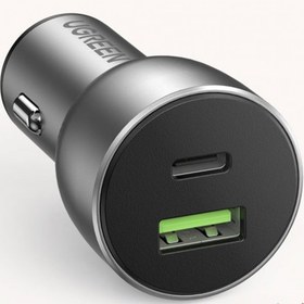 تصویر شارژر فندکی یوگرین Ugreen CD213 UGREEN 52.5W Fast Car Charger Dual USB Ports Fast Car Power Adapter PD30W iPhone 15 Car Charger Fast Charging Samsung S24 Series 25W Car USB Plug for Samsung, iPhone, iPad Pro/Air, Huawei, Xiaomi, etc