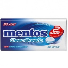 تصویر خوشبو کننده دهان منتوس نعنا قوطی فلزی 35 گرم mentos