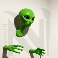 تصویر دیوارکوب ادم فضایی کالا ۳۸۹ 