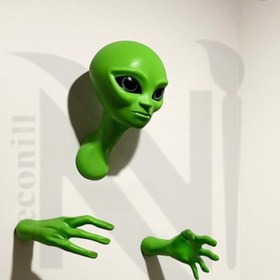 تصویر دیوارکوب ادم فضایی کالا ۳۸۹ 