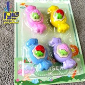 تصویر پک 4 عددی پاک کن آبنبات 