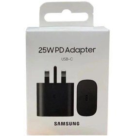 تصویر شارژر دیواری سامسونگ 25 وات مدل EP-TA800 Samsung EP-TA800 3 Pin Charger 25 Watt