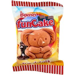 تصویر پن کیک با مغزی کرم کاکائویی عروسکی درنا 35 گرم 