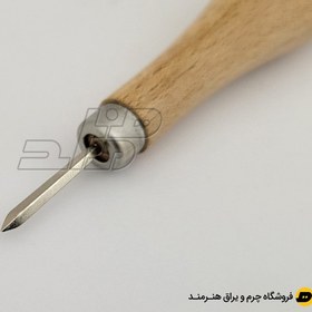 تصویر درفش اریب دسته چوبی 4mm 