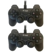 تصویر دسته بازی gamepad pnet gp.x4