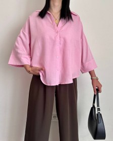 تصویر شومیز ترک مدل پری گل 