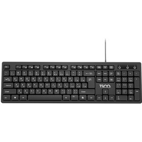 تصویر کیبورد تسکو مدل TK8072 با سیم 