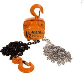 تصویر جرثقیل دستی زنجیری ویتال ا hand-chain-hoist-vital-1-5-ton-VL5 hand-chain-hoist-vital-1-5-ton-VL5