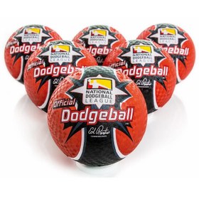 تصویر توپ داژبال لاستیکی نمره ۳ تیبا 