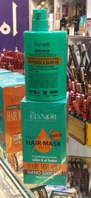 تصویر ماسک مو پروتئینه و ویتامینه درمانی هربال گلامور کانادایی 900 میل Bio Glamor Professional Herbal Hair Mask 900ml