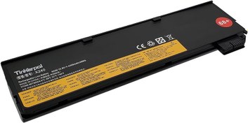 تصویر باتری لپ تاپ لنوو Battery Lenovo ThinkPad X260 X240 T450-6Cell مشکی-49 وات ساعت 