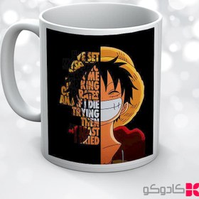 تصویر ماگ انیمه وان پیس کد 48127 