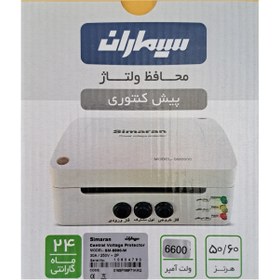 تصویر محافظ پیش کنتوری ۳۰ آمپر سیماران مدل SM-8800-W Simaran