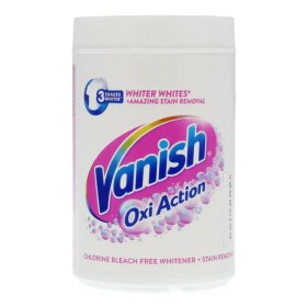 تصویر پودر لکه بر لباس سفید ونیش مدلoxi Action وزن 1کیلو_vanish(Oxi Action) 