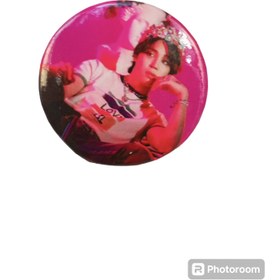 تصویر پیکسل بلک پینک فلزی 