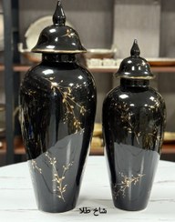 تصویر دکوری جار کنار سالنی - شاخ طلا 