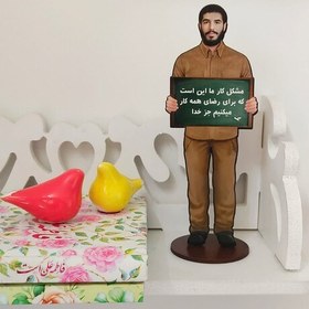 تصویر بسته 50 عددی استند شهدا استند حاج قاسم استند شهید ابراهیم هادی هدیه راهیان نور 