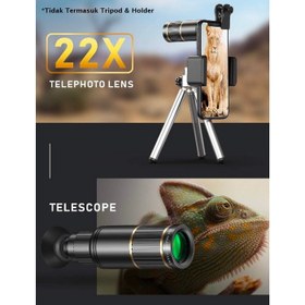 تصویر لنز زوم موبایل PICKOGEN P22-A 