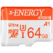 تصویر کارت حافظه ایکس انرژی مدل IPM کلاس 10 U3 با ظرفیت 64 گیگابایت ا x-ENERGY IPM U3 64GB 80MB/s Class10 microSDHC x-ENERGY IPM U3 64GB 80MB/s Class10 microSDHC