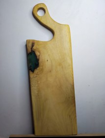 تصویر تخته سرو کار شده از چوب طبیعی گردو 