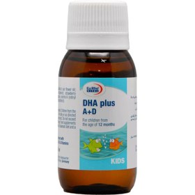 تصویر قطره خوراکی دی اچ ای پلاس آ د یوروویتال 60 میلی لیتر Eurhovital DHA Plus A D Drops 60 ml