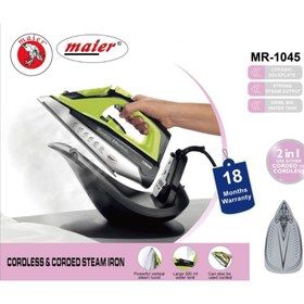 تصویر اتو بخار مایر مدل MR-1045 maier Travel iron MR-1045