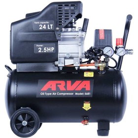 تصویر کمپرسور هوا 24 لیتری آروا مدل 5681 Arva 5681 Air Compressor