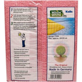 تصویر دستمال اسفنجی وایت اند وایت 5 عددی Sponge Cloth