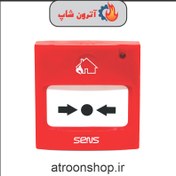 تصویر شستی اعلام حریق آدرس­ پذیر برگشت پذیر سنس S۶-ACP-۳۰۰ 