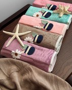 تصویر حوله دست و صورت میکروفایبر نانو با جذب آب بالا 