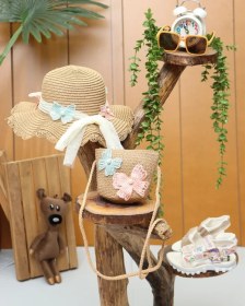 تصویر کیف و کلاه پروانه 71543 