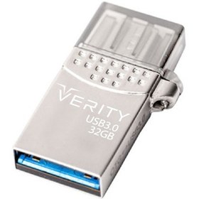 تصویر فلش ۶۴ گیگ وریتی Verity O508 USB3 OTG ا Verity O508 USB3 OTG 64GB MicroUSB And USB 3.0 Flash Drive Verity O508 USB3 OTG 64GB MicroUSB And USB 3.0 Flash Drive