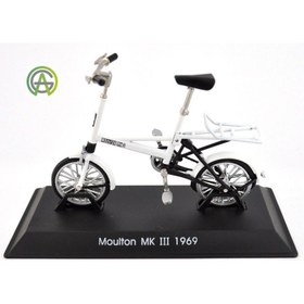 تصویر Moulton MK III 1969 White 1/15 by DelPrado ماکت فلزی دوچرخه 