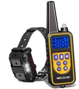 تصویر قلاده آموزشی سگ ریموت دار، برد کنترل دستی 400 متر - سطح ضد آب IP67 (MR001) Dog Training Collar--Manual Control Range 400 Meters--Waterproof Level IP67 (MR001)
