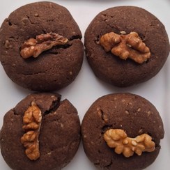 تصویر کوکی نسکافه گردو رژیمی Cooki healthy